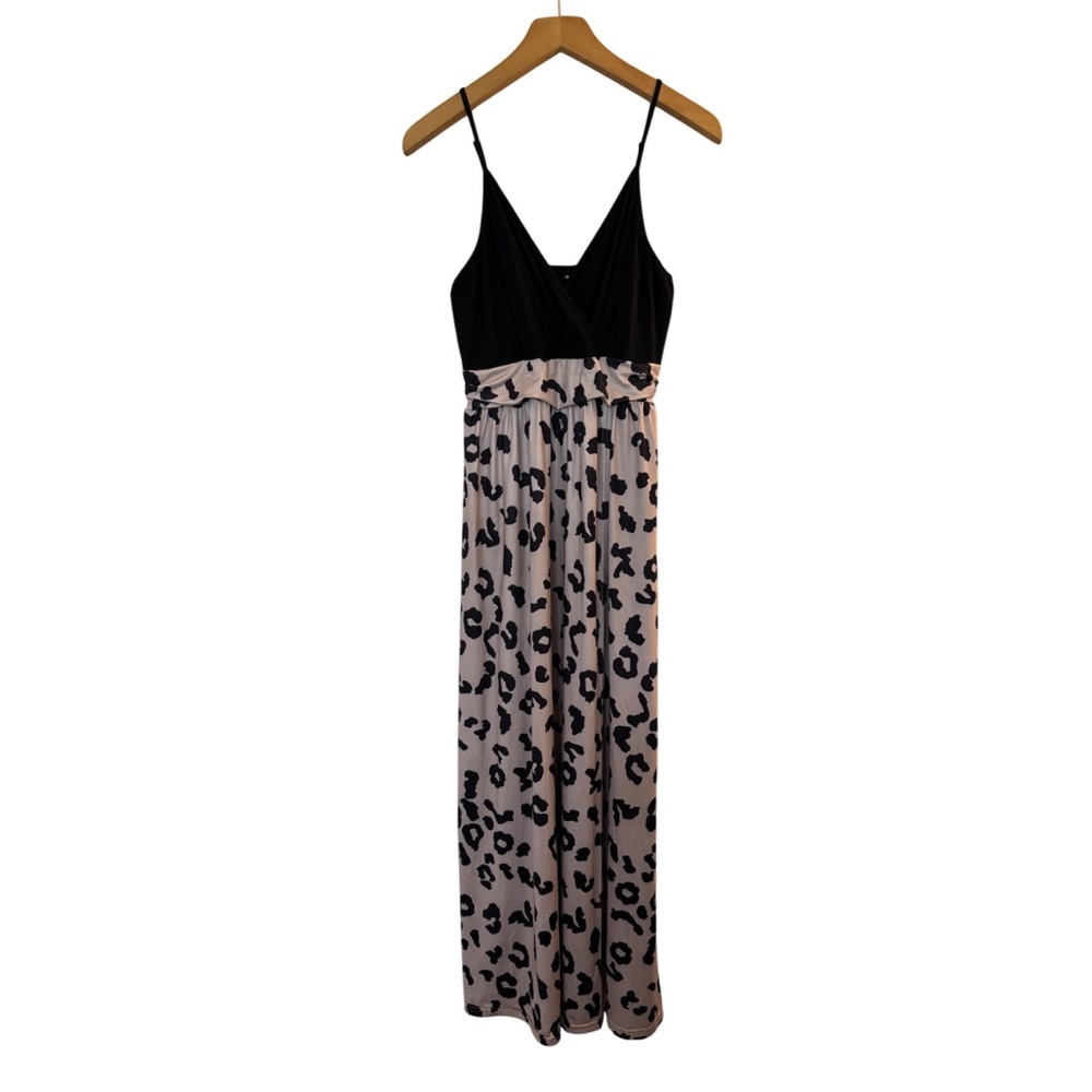 Leopard Print Maxi Dress